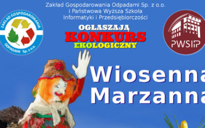 Konkurs Ekologiczny Wiosenna Marzanna