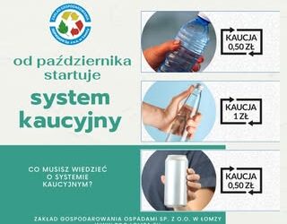 Od października startuje system kaucyjny opakowań na napoje.