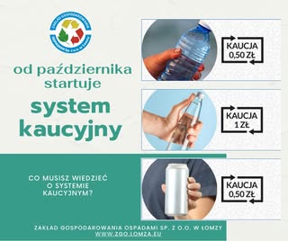 Od października startuje system kaucyjny opakowań na napoje.