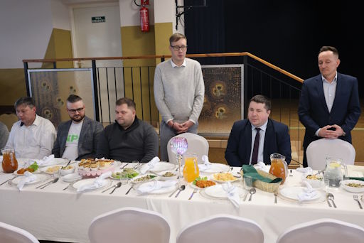 Wigilia w Zakładzie Gospodarowania Odpadami Sp. z o.o. w Łomży