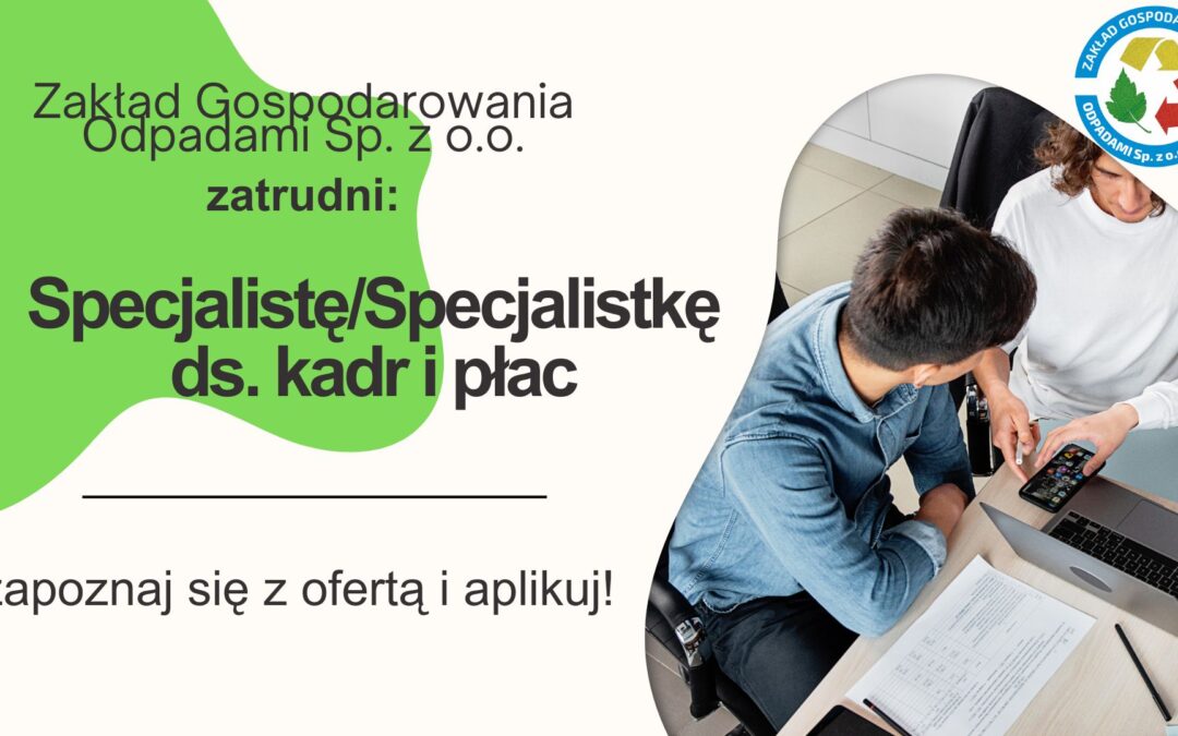 Ogłoszenie o pracę